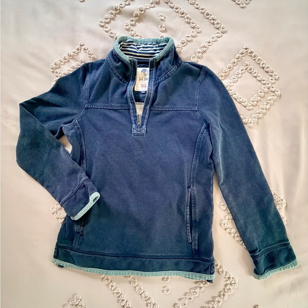 Fat Face Navy Stripe Airlie Pullover